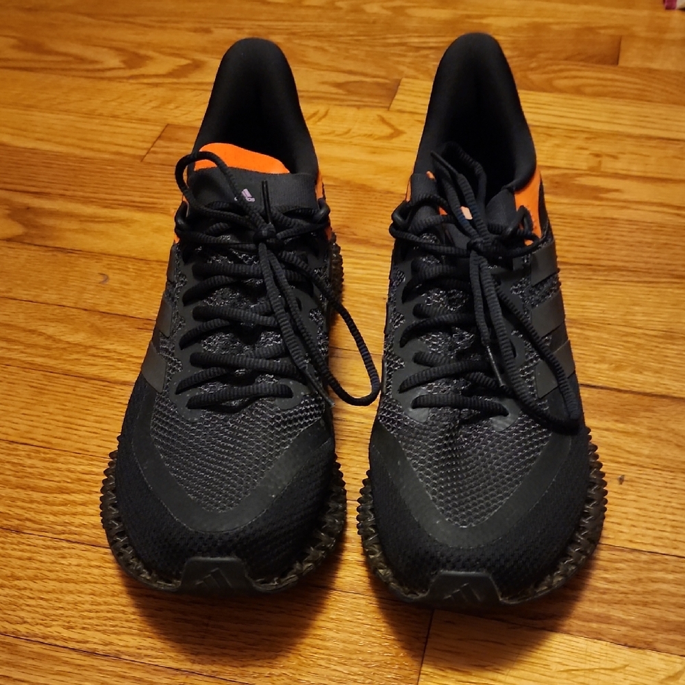 adidas Black and Orange Athletic Shoes